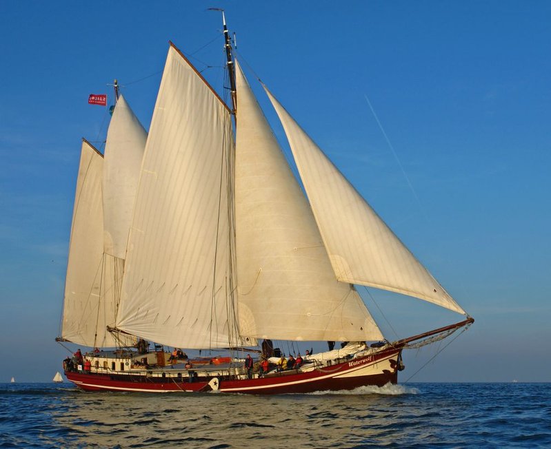 Hemelvaartweekend zeilen aan boord van de Waterwolf op de Waddenzee en/of het IJsselmeer vanuit Harlingen