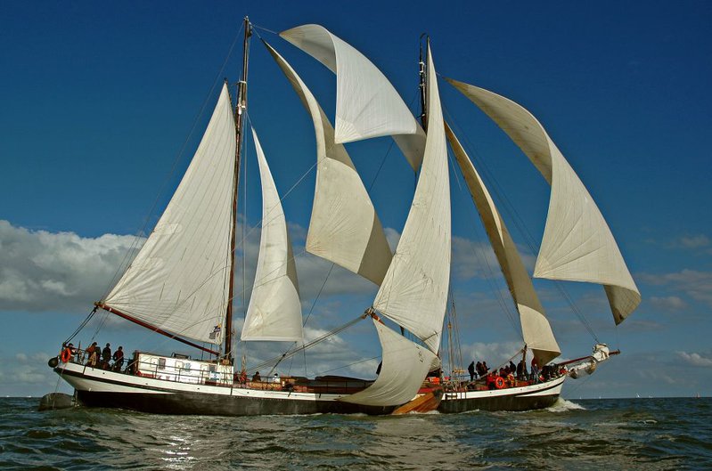 6-daagse zeilvakantie op de Eensgezindheid vanuit Enkhuizen op het IJsselmeer en Waddenzee