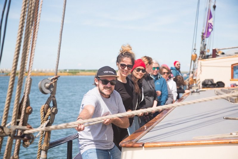 Weekend zeilen op het IJsselmeer / Markermeer vanuit Enkhuizen